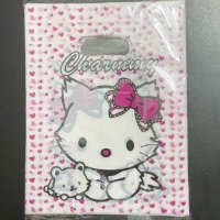 Коте Кити Hello Kitty с котенце 10 бр торбички за сладки подарък рожден ден парти, снимка 1 - Други - 40523271
