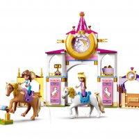LEGO® Disney Princess 43195 - Кралските конюшни на Бел и Рапунцел, снимка 5 - Конструктори - 35879504