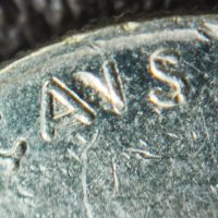 ДЕФЕКТНА монета Франция ½ франк, 1991, снимка 4 - Нумизматика и бонистика - 41822719