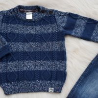 Детски пуловер H&M 6-9 месеца, снимка 6 - Бебешки блузки - 34677105