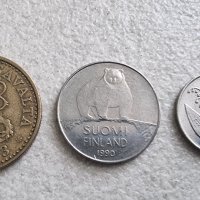 Монети. Финландия. 10 , 20, 50  пени и 1 марка. 5 бройки. , снимка 6 - Нумизматика и бонистика - 41337771