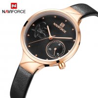 Дамски часовник NAVIFORCE Feminino Black/Gold 5001L RGBB. , снимка 2 - Дамски - 34752279