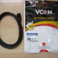 HDMI v2 high-speed with Ethernet кабел, 1.8 метра - нов, снимка 3 - Кабели и адаптери - 44672515