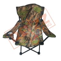 Рибарски стол с поставка за чаша цвят камуфлаж, снимка 2 - Къмпинг мебели - 42033251