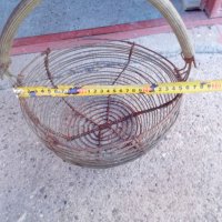 Стара кошница за пазар, снимка 2 - Антикварни и старинни предмети - 35834205