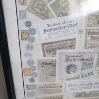 Стар колаж на немските марки от голямата инфлация 1914-1923г, снимка 6 - Нумизматика и бонистика - 39687775
