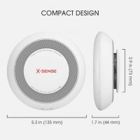 X-Sense XP01 Комбиниран алармен детектор за дим и въглероден окис, снимка 8 - Други стоки за дома - 39678607