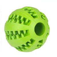 Играчка за куче Топка лакомство зелено 7,5 см, снимка 1 - За кучета - 42351899
