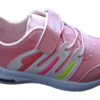 Розови светещи маратонки за момиче, снимка 4 - Детски маратонки - 35993115