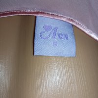 Ann S-Нова прекрасна  розова пижама от сатен и шифон с бродерия , снимка 12 - Пижами - 40038830