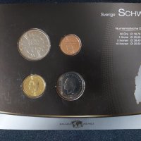 Комплектен сет - Швеция 2009 - 4 монети, снимка 2 - Нумизматика и бонистика - 44500041