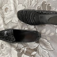 Обувки черно, лоуфъри , кожа естествена, 39 номер, снимка 3 - Дамски ежедневни обувки - 39672420