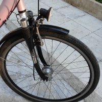 НЕМСКИ градски велосипед с вътрешни скорости  предни амортисьори и контра CITY STAR, снимка 3 - Велосипеди - 41805598