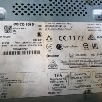 Cd/mp3 player-vw seat skoda, снимка 2 - Аксесоари и консумативи - 35999278