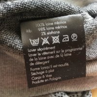 WE NORWEGIANS Zip-Up 100% Merino Wool размер L блуза 100% Мерино вълна - 410, снимка 14 - Блузи - 41388939