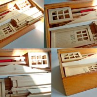 мини дървена къща-фирмен макет, снимка 6 - Антикварни и старинни предмети - 34184537