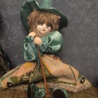 Порцеланова кукла ръчна изработка, снимка 1 - Колекции - 34283586