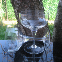 Тънкостенни чаши за алкохол - 6 бр. !, снимка 1 - Сервизи - 36358520