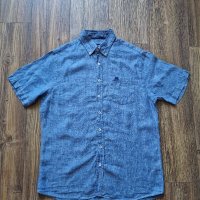 Страхотна мъжка ленена риза JEAN PAUL размер М, снимка 1 - Ризи - 41700394