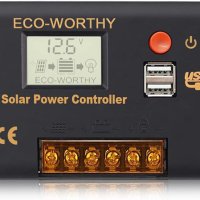 ECO-WORTHY 30A Контролер,Соларен панел, снимка 1 - Друга електроника - 42741548