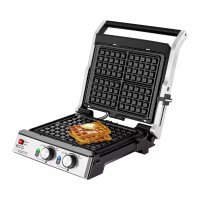 Грил/скара ECG KG 2033 Duo Grill & Waffle, 2000W 5398, снимка 2 - Скари - 39606855