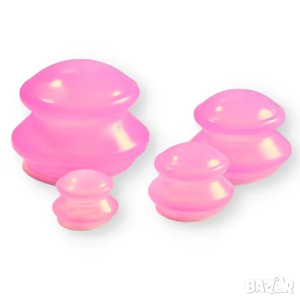 Силиконови вендузи 4 броя, снимка 1