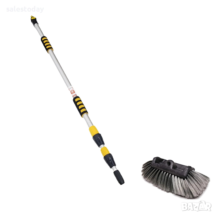 Четка за кола с бърза връзка за маркуч, ON/OFF, 3м., снимка 1