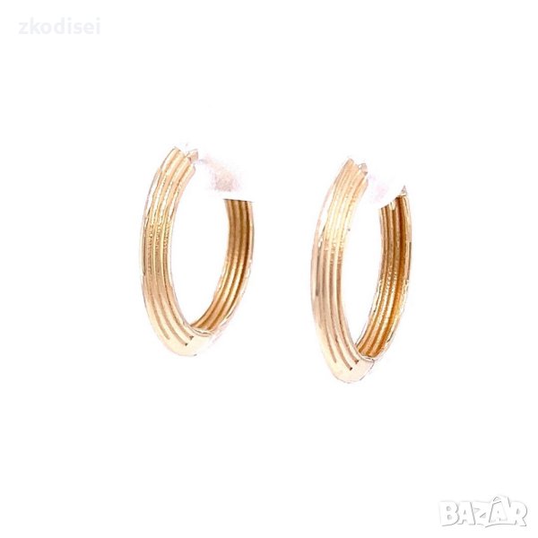 Златни обеци 3,20гр. 14кр. проба:585 модел:22011-2, снимка 1