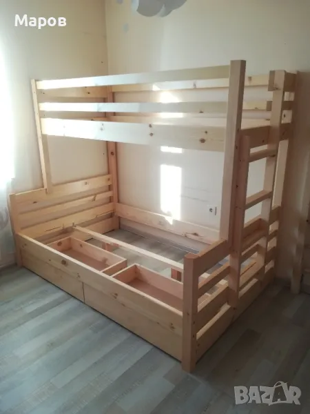 Продавам двуетажни легла, снимка 1