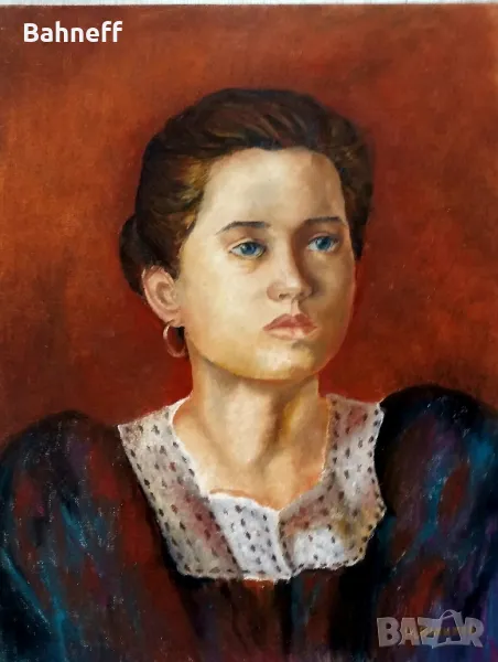 Портрет на дама от миналия век , снимка 1