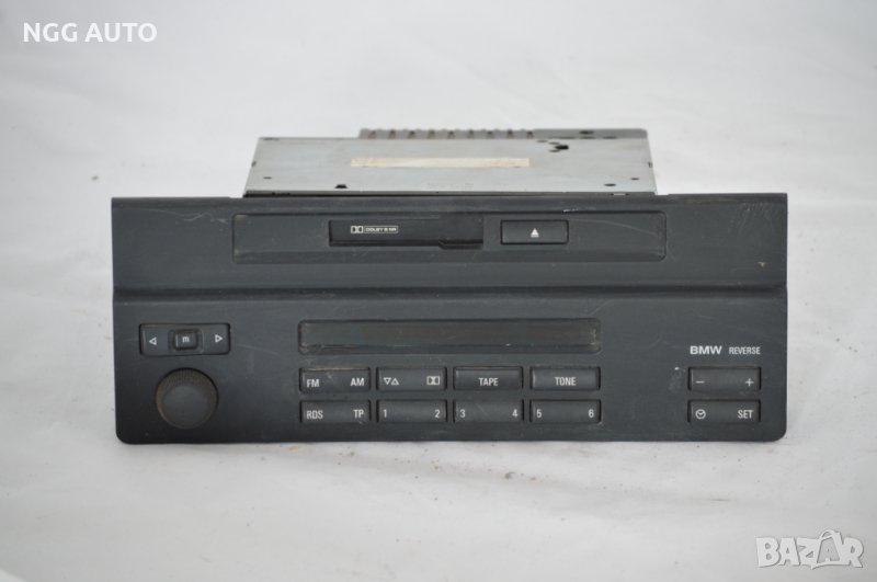 Автокасетофон BECKER за BMW E46, BMW REVERSE RDS, 65.12-8 377 004, 65128377004, снимка 1