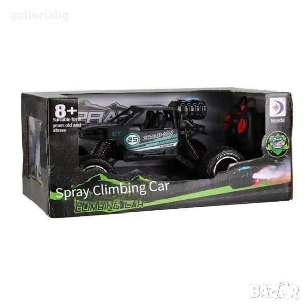 Кола с дистанционно управление, светлини и дим RC, R/C, снимка 1