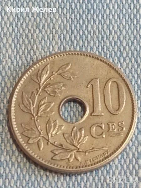 Стара монета 10 сантима 1904г. Кралство Белгия за КОЛЕКЦИОНЕРИ 41137, снимка 1