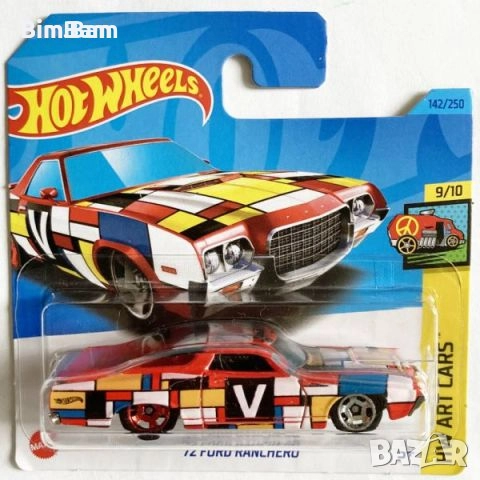 Оригинална количка Hot Wheels '72 Ford Ranchero, снимка 1
