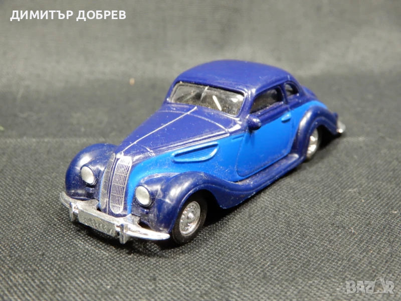 1/64 РЕТРО МЕТАЛНА КОЛИЧКА BMW 327 GRELL , снимка 1