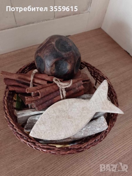 красива декорация от истинско дърво, снимка 1