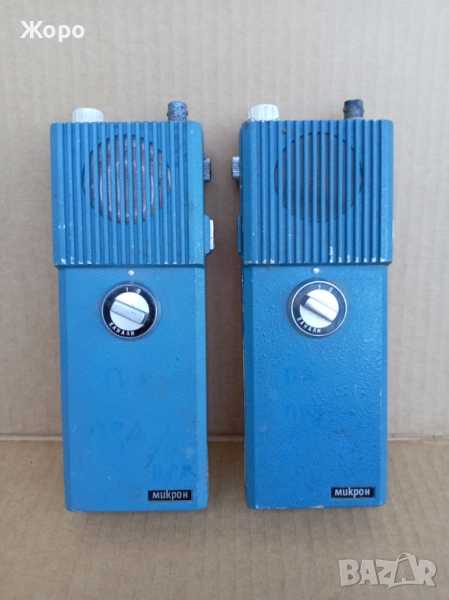 МИКРОН милиционерска радиостанция ЕЛЕКТРОН 60те, снимка 1