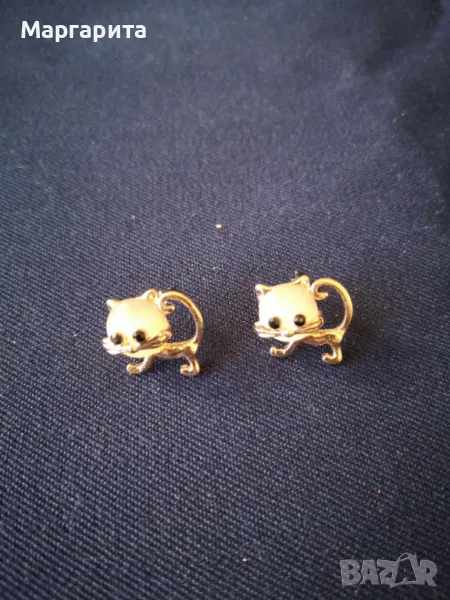 обеци котки , снимка 1