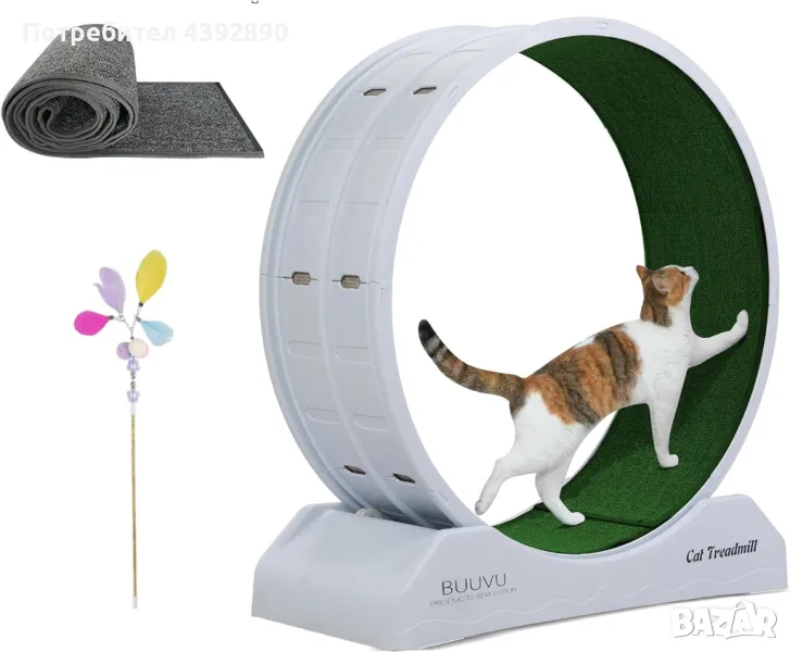 Колело -гимнастика за котки , снимка 1