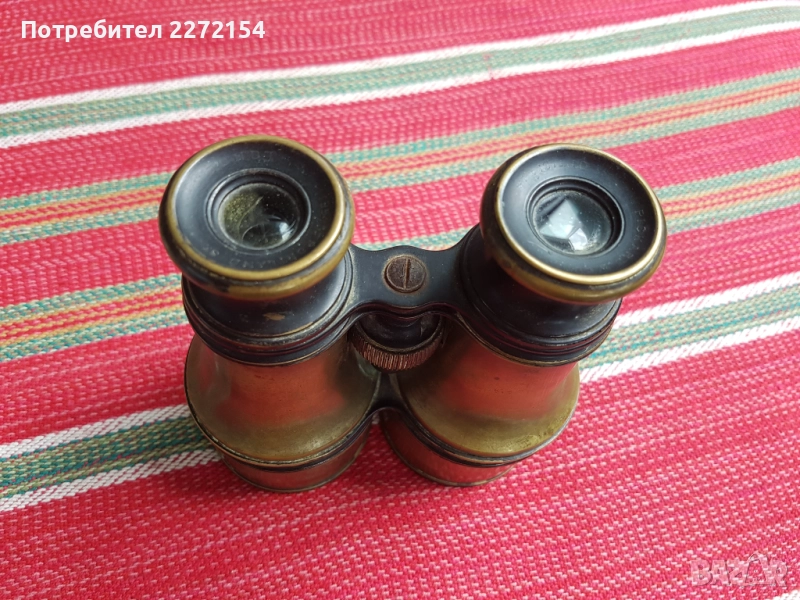 Военен бинокъл 19 век, снимка 1