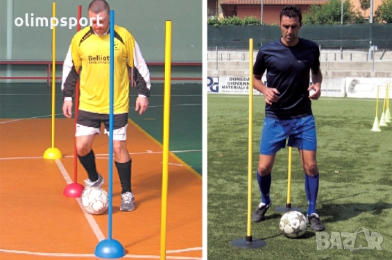 Слалом колче TG9.1 за вътрешно ползване или за употреба върху изкуствена трева където не могат да се, снимка 1