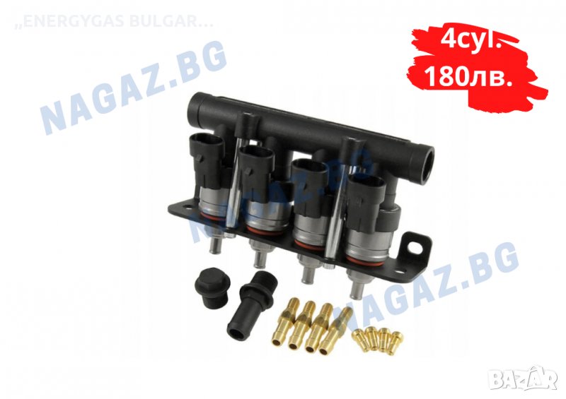 Бързи газови инжектори LPG TECH-YETI 2,3,4 цил./gazov injektor/diuzi, снимка 1