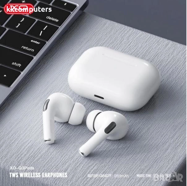 Bluetooth Handsfree Wireless XO-Q3 Pods /Бял/ Баркод : 2404149, снимка 1