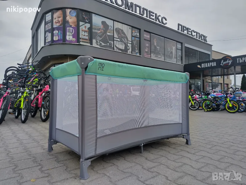 MONI Детска кошара SOLO мента, снимка 1