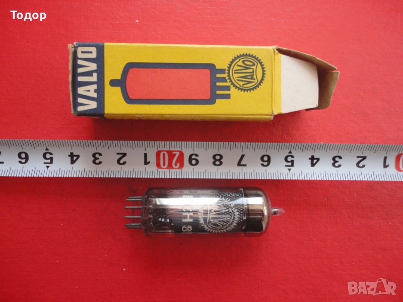 Радиолампа Valvo ECH81, снимка 1