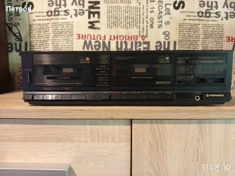 Касетен Дек"Pioneer"CT-1180w, снимка 1
