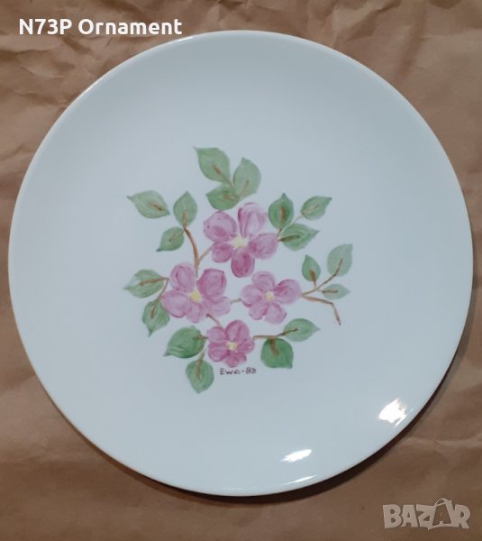 СТАРА ПОРЦЕЛАНОВА ЧИНИЯ. РЪЧНО РИСУВАНА. , снимка 1