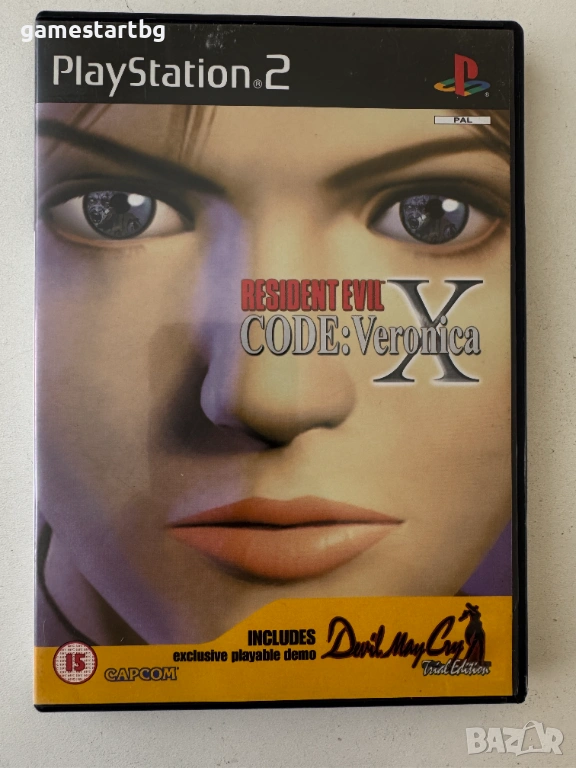 Resident Evil Code Veronica X за PS2, снимка 1