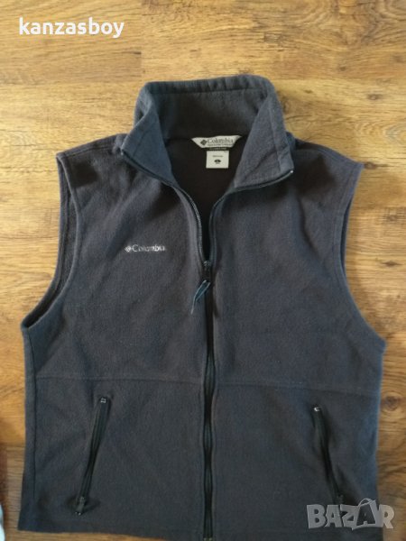 Columbia Men's Full Zip - страхотен поларен елек, снимка 1