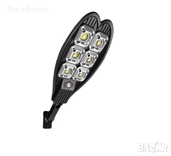 Соларна ДВОЙНА LED ЛЕД лампа 1200W, снимка 1